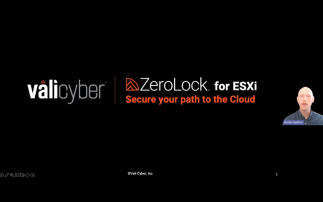 Presentation: Secure Your Path to the Cloud with the First Ever Runtime Protection For ESXi