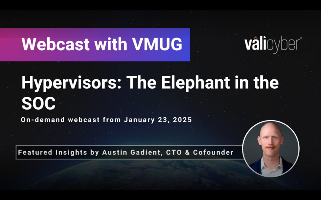 Webcast: Hypervisors – The Elephant in the SOC