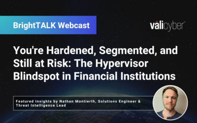 The Hypervisor Blindspot in Finance | Vali Cyber