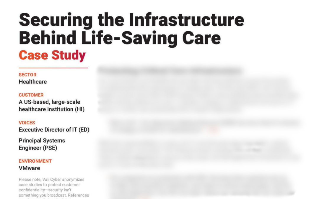 Case Study: Healthcare