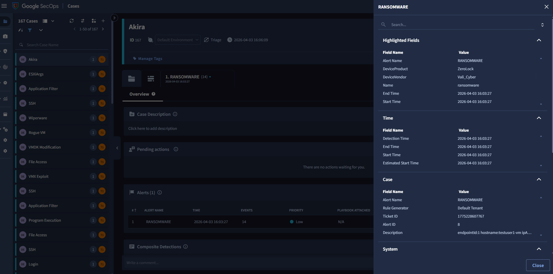 Vali Cyber® Brings Hypervisor Visibility into the SOC with Google Security Operations